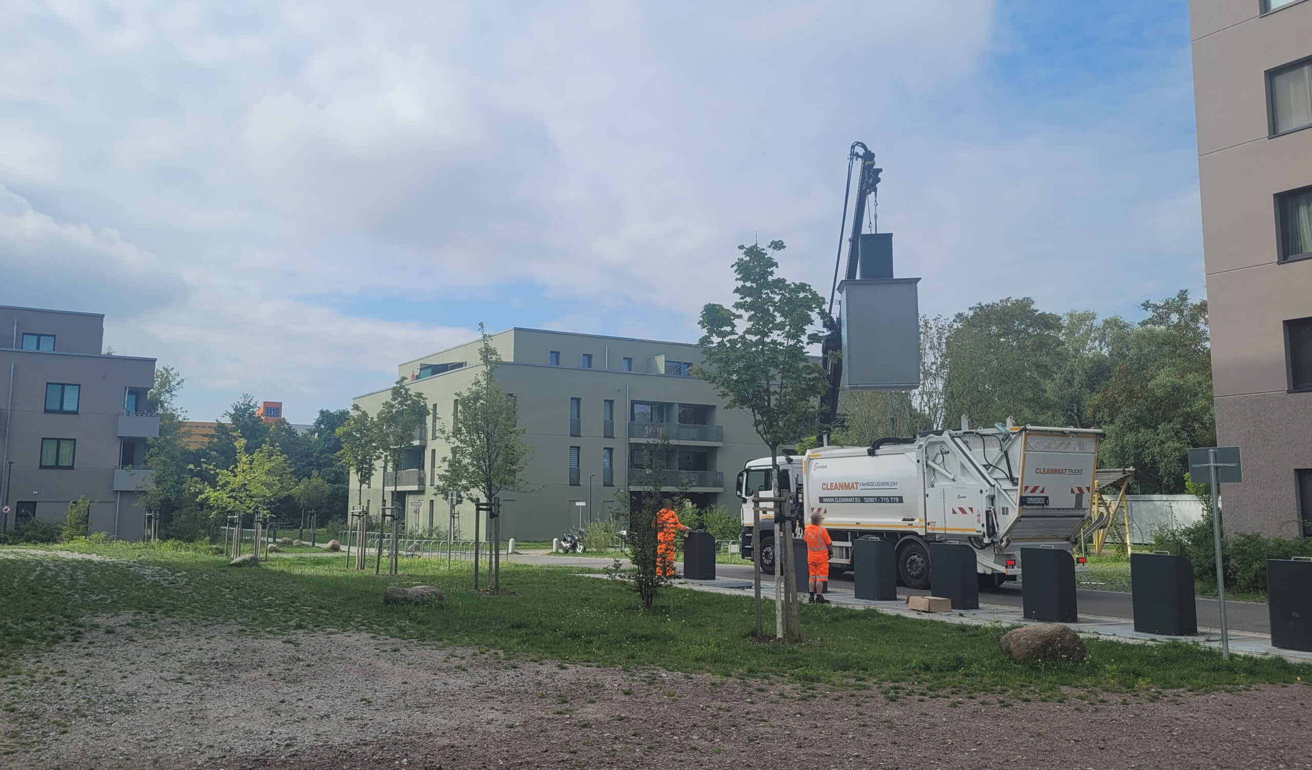 3546b Versenkbare Mülltonnen