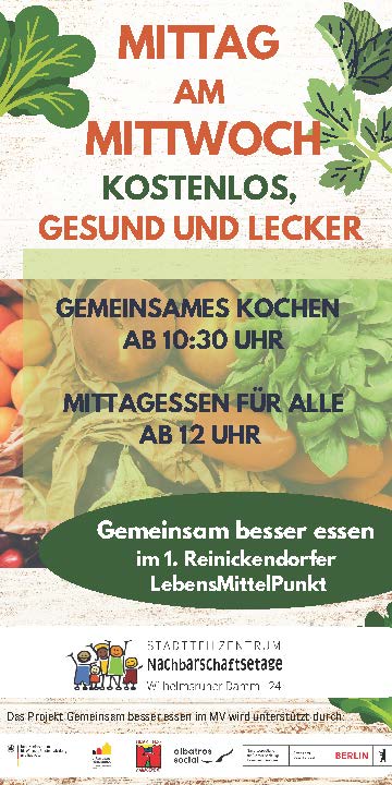 Mittagessen nachbarschaft