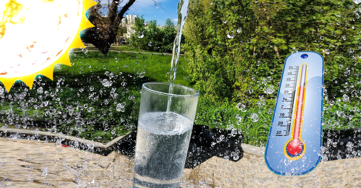 hitze wasser